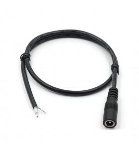 dc5.5*2.1mm female to open cable